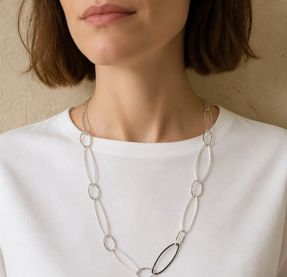 Selene Stainless Steel Necklace
