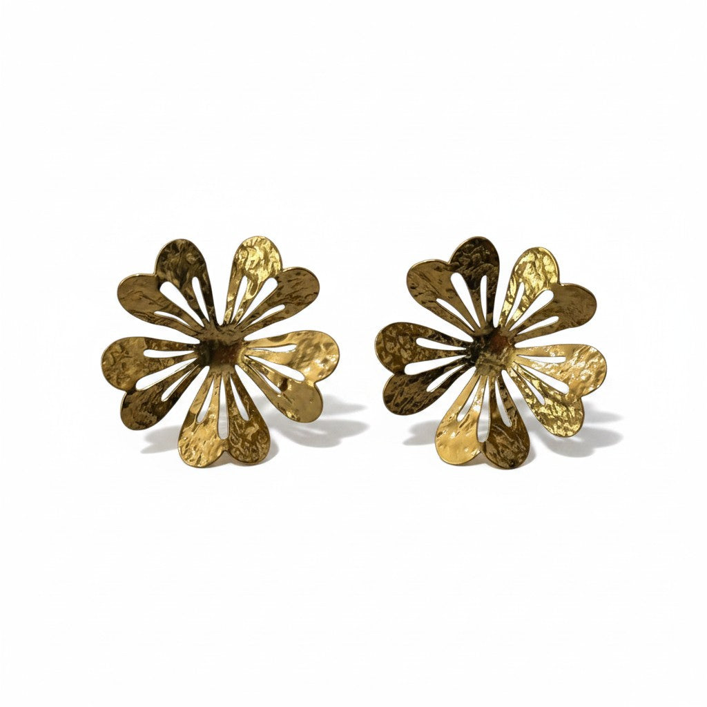 Halo Flower Studs