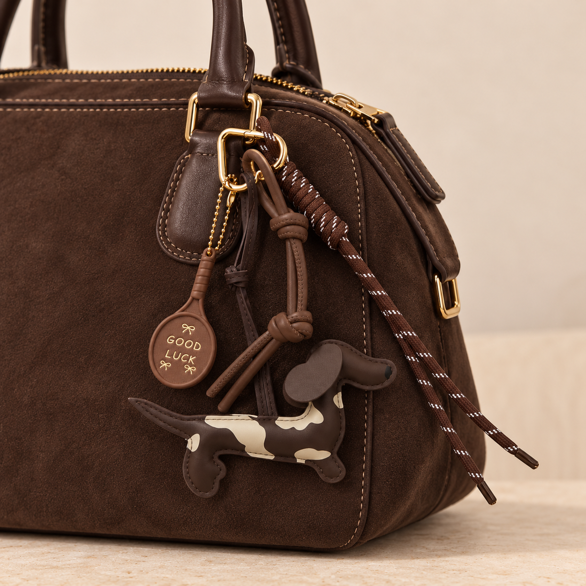Lucky Pup Bag Charm
