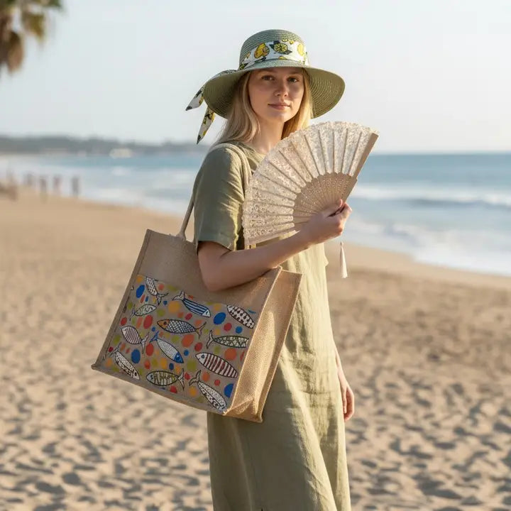 Lemon Straw Summer Hat
