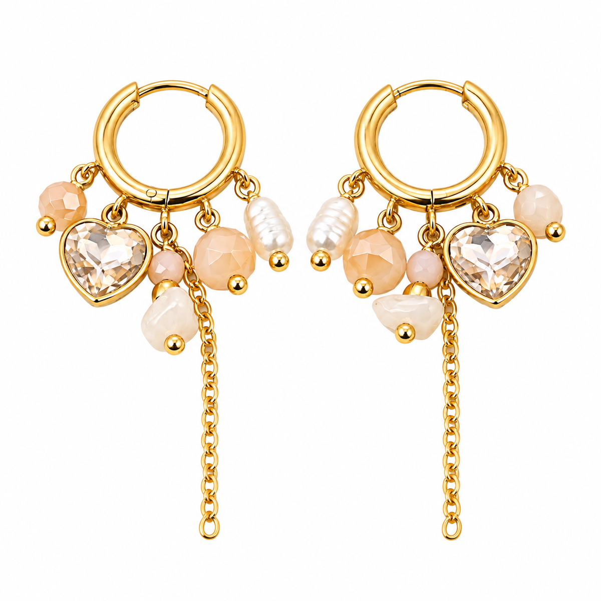 Capri Heart Hoops