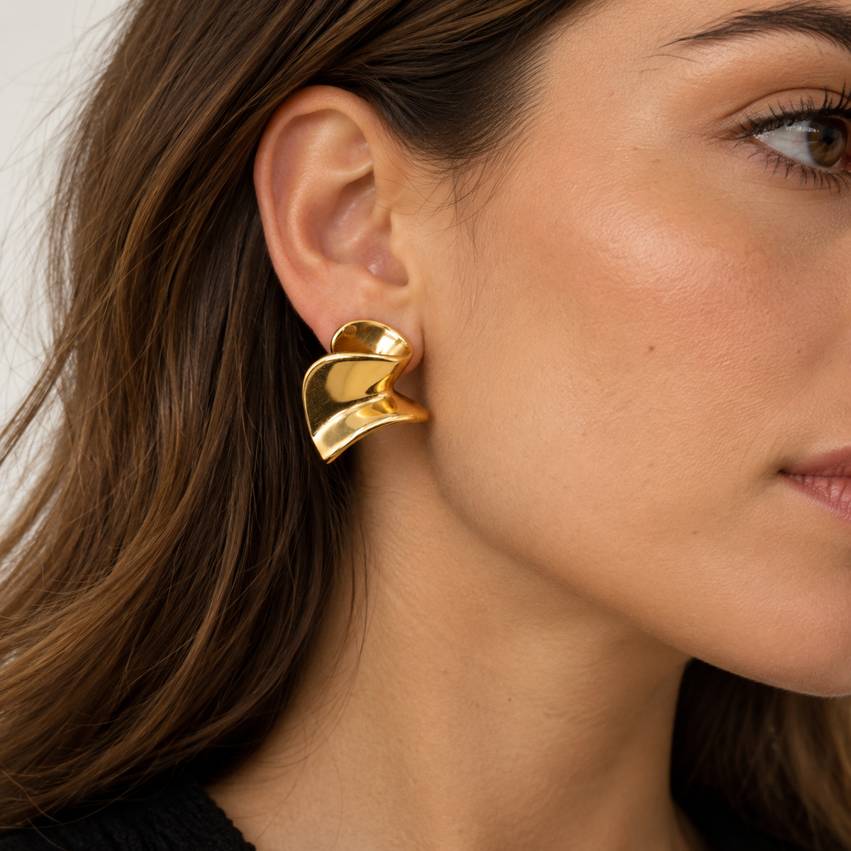 Gemma Stainless Steel Earrings