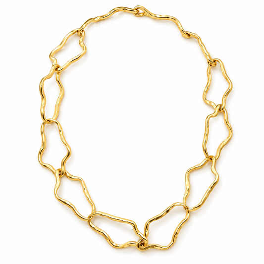 ONDARA Gold Link Necklace