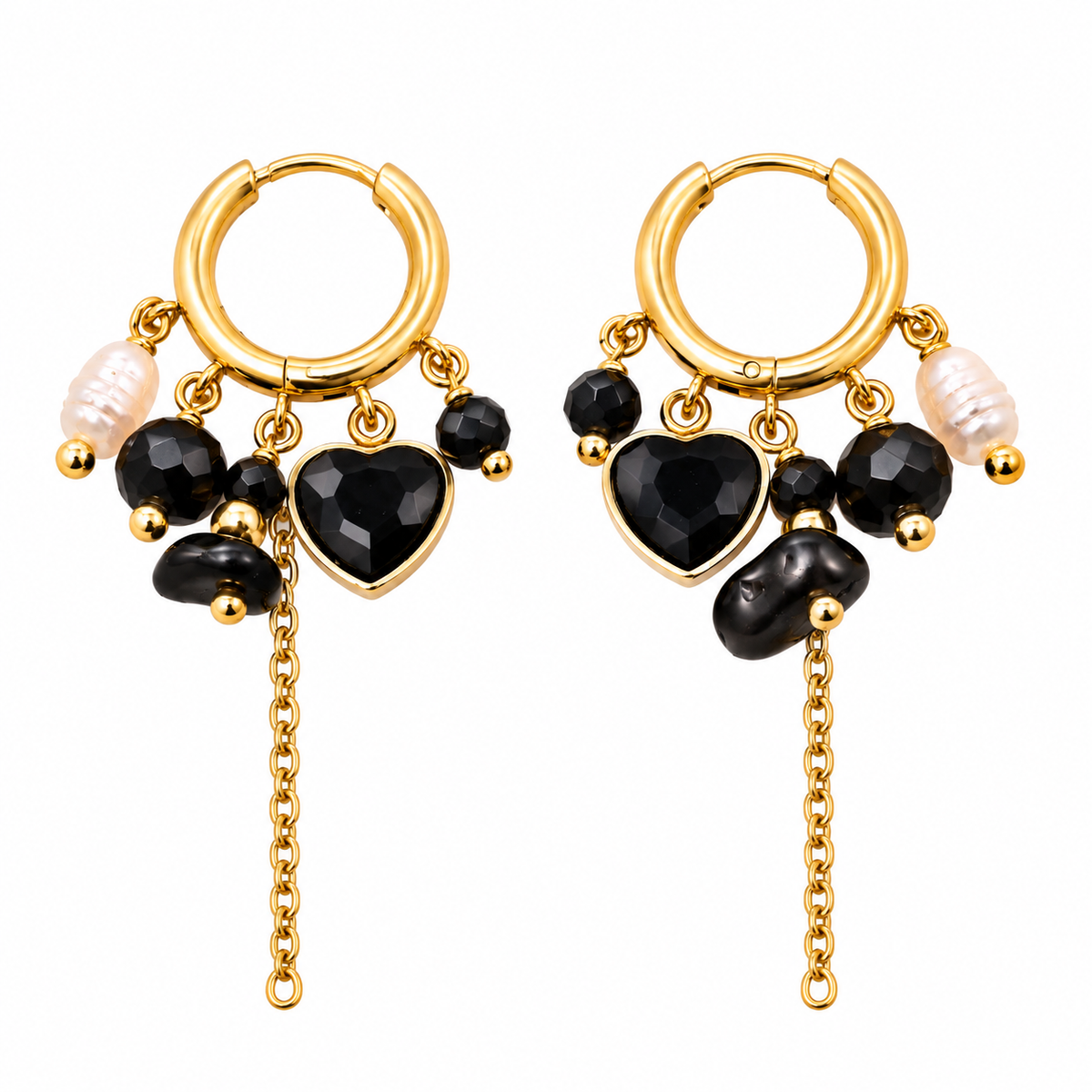 Capri Heart Hoops