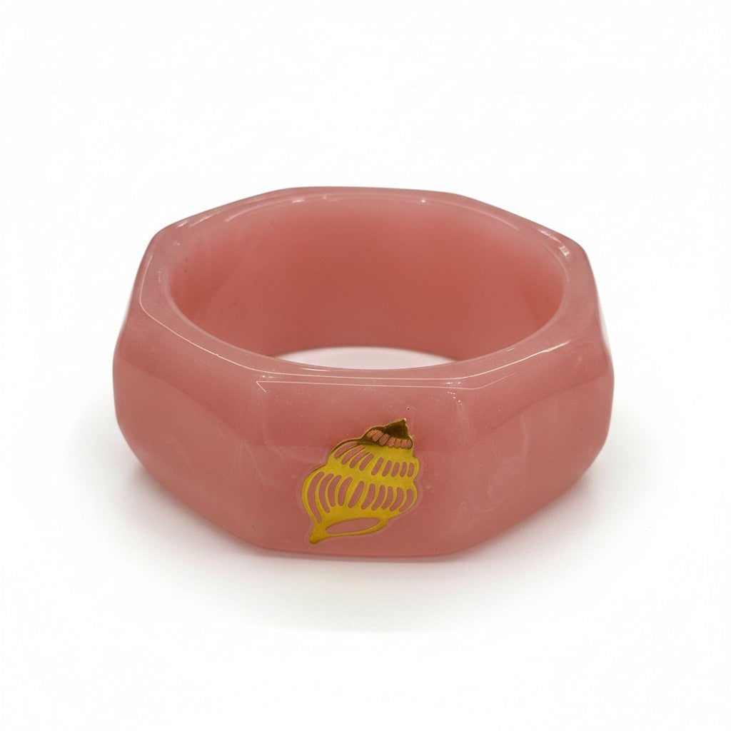 Seashell Resin Bangle