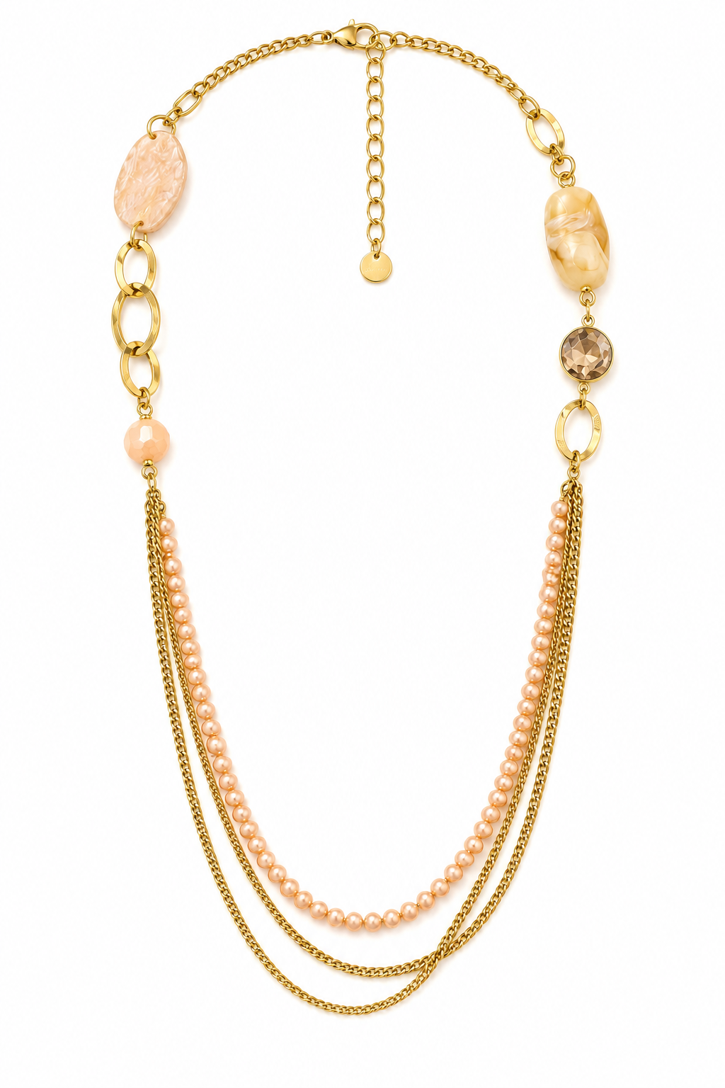 MEDITERRANEAN GLOW Layered Necklace