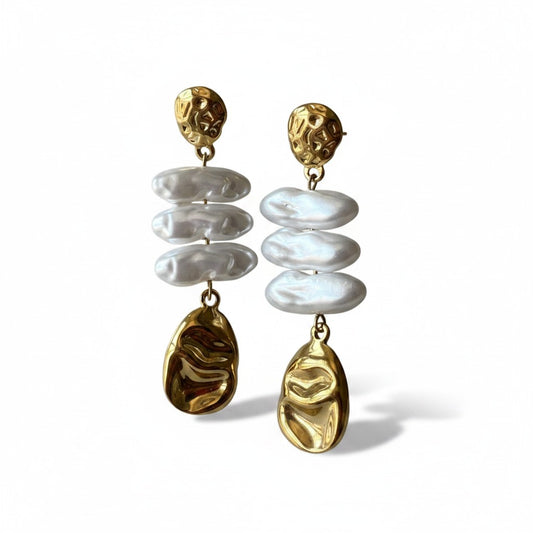 Pearl Cascade Earrings