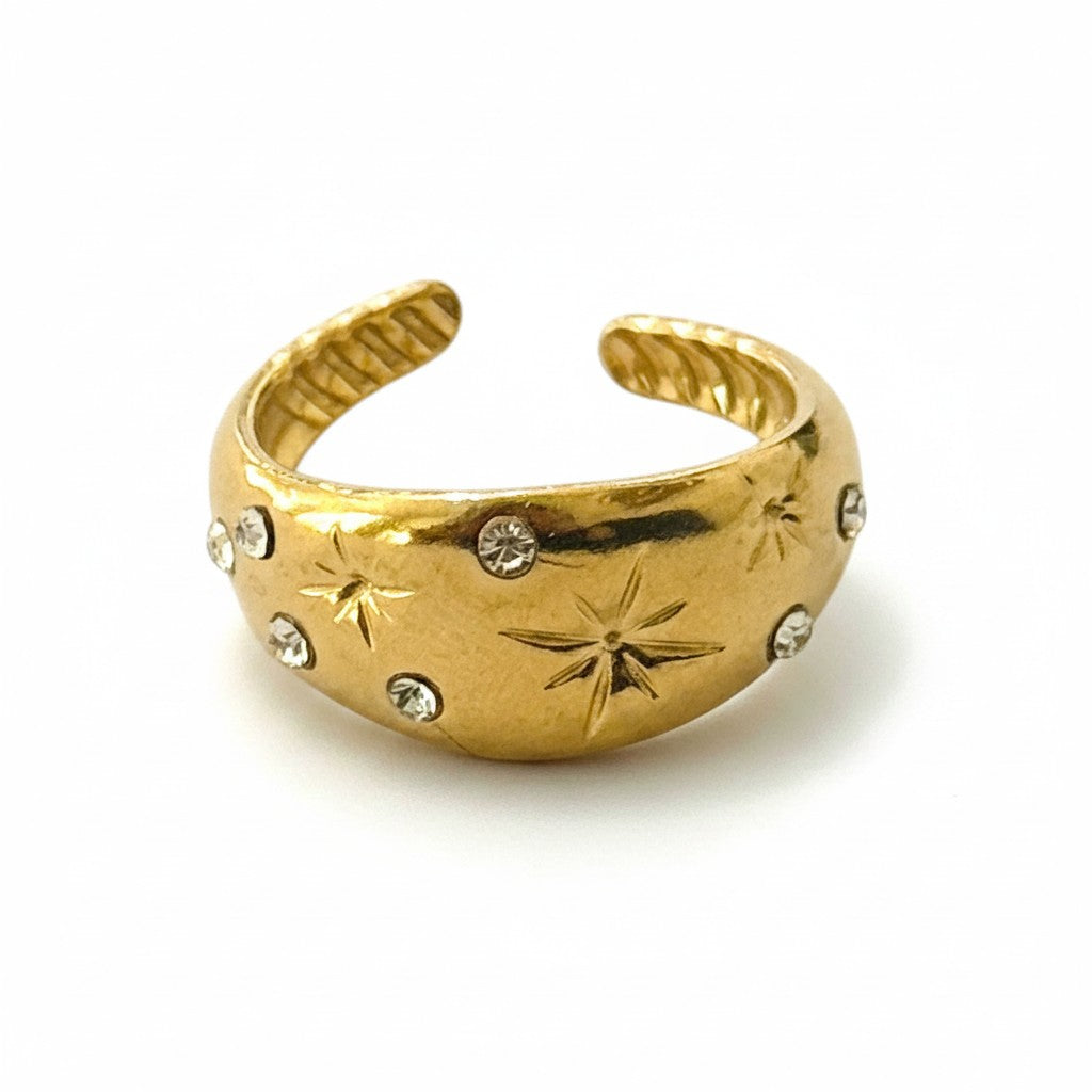 Camilla Stainless Steel Ring