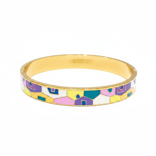Colorful Enamel Bangle 2