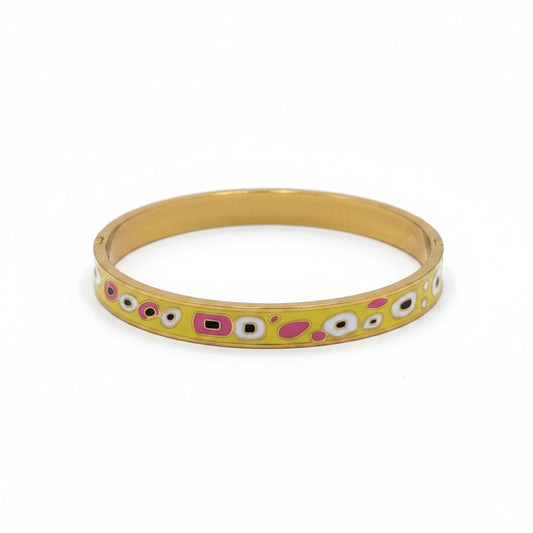 Colorful Enamel Bangle 17