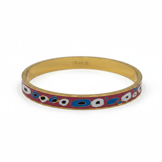 Colorful Enamel Bangle 19