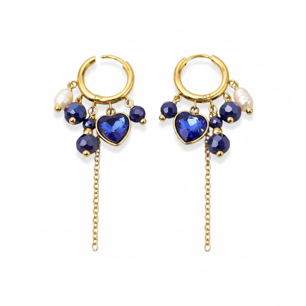 Capri Heart Hoops