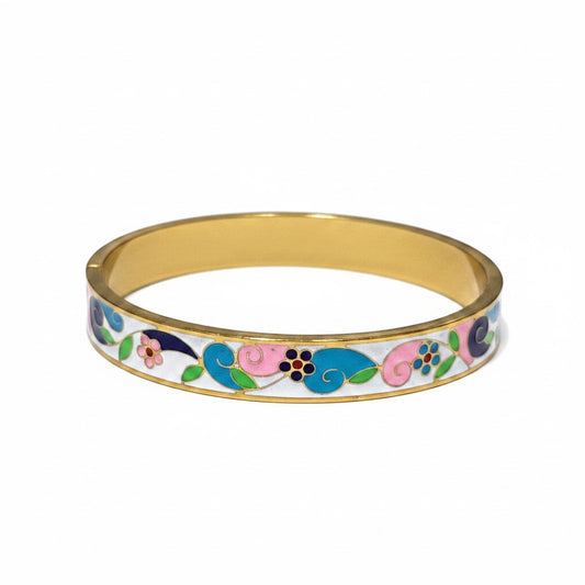 Colorful Enamel Bangle 5