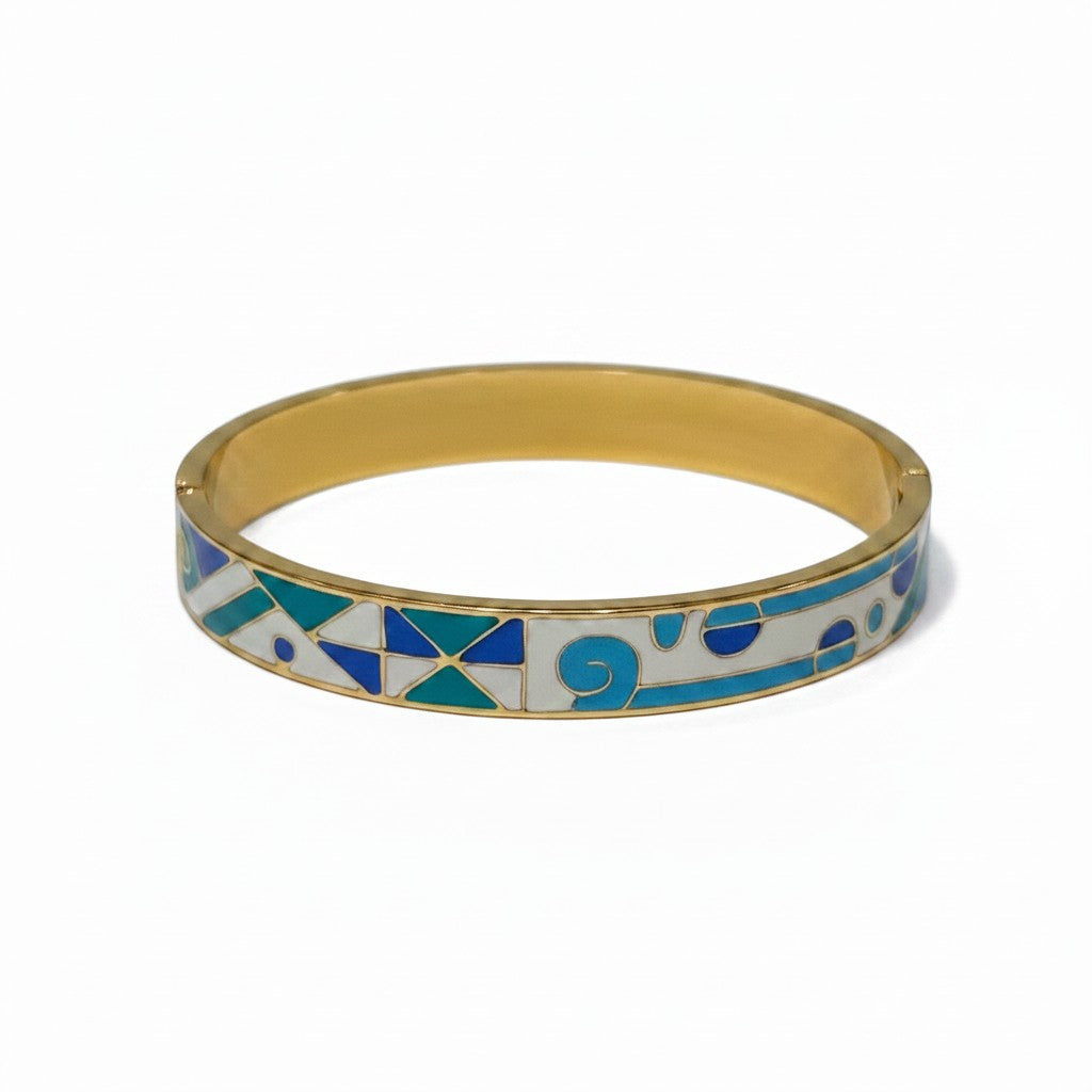 Colorful Enamel Bangle 29