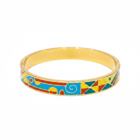 Colorful Enamel Bangle 26