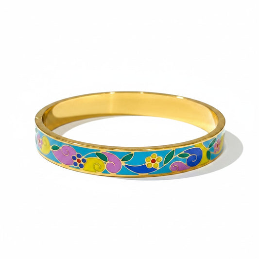 Colorful Enamel Bangle 6
