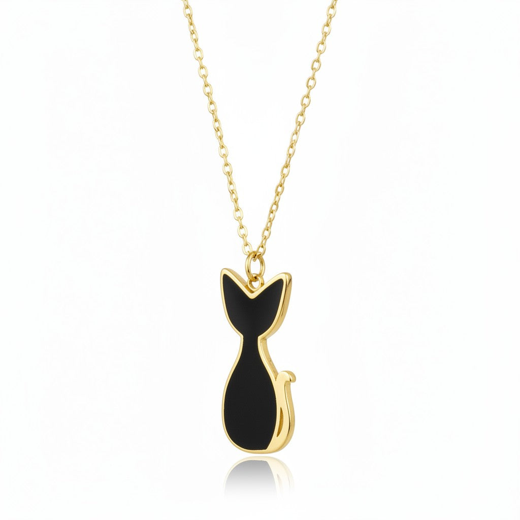Whiskers Stainless Steel Necklace