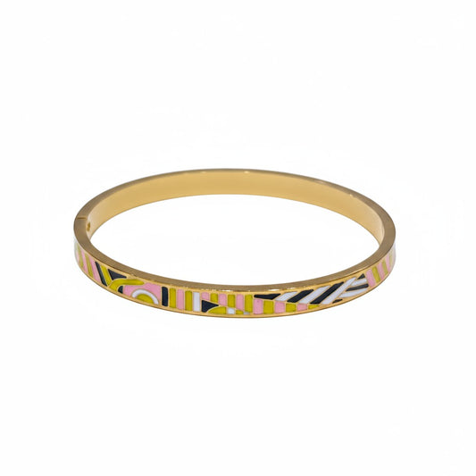 Colorful Enamel Bangle 23