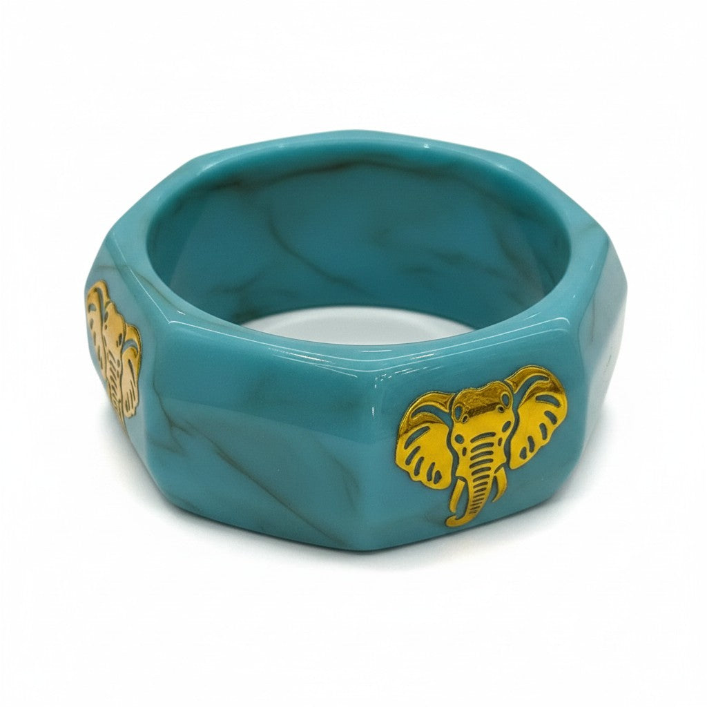Elephant Resin Bangle
