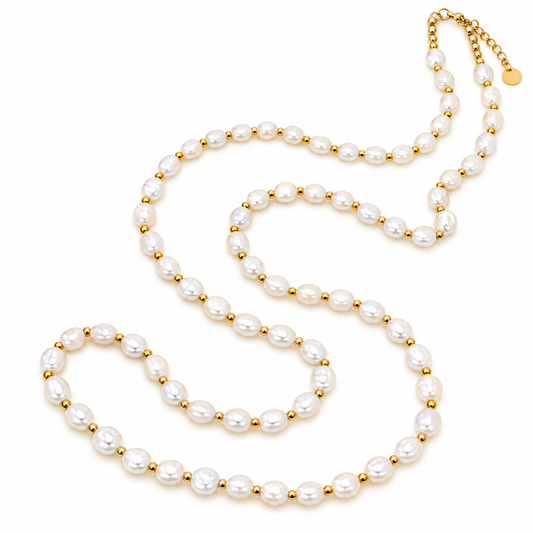 MAELLE Long Beaded Necklace