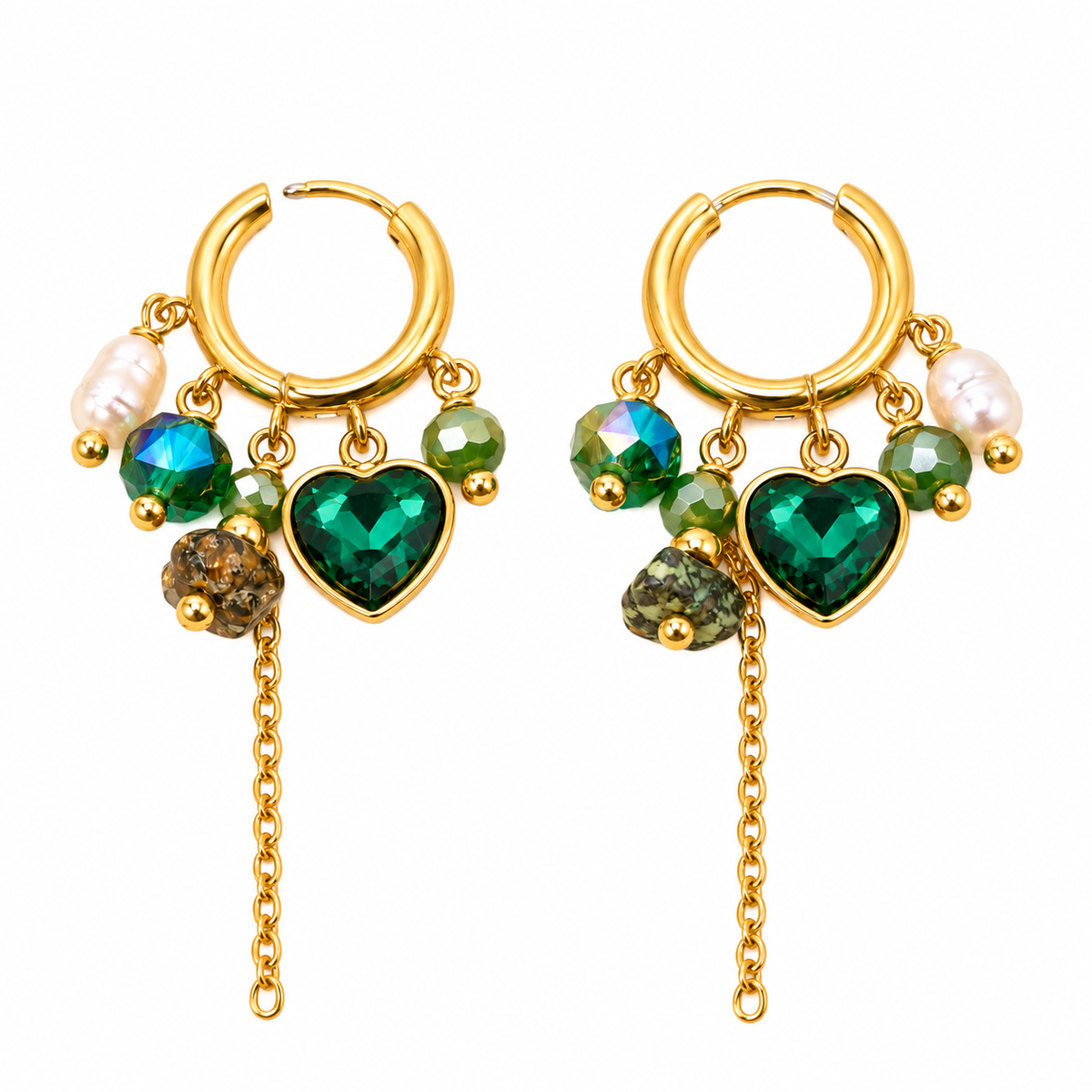 Capri Heart Hoops