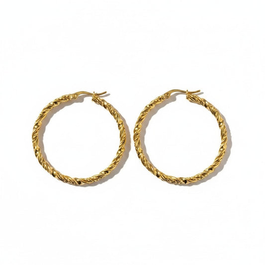 Sienna Twist Hoops