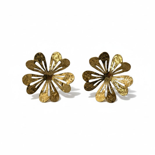 Halo Flower Studs