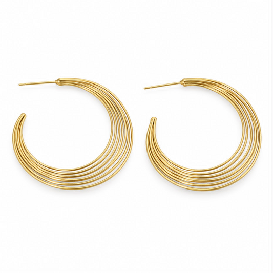 Dione Stainless Steel Earrings